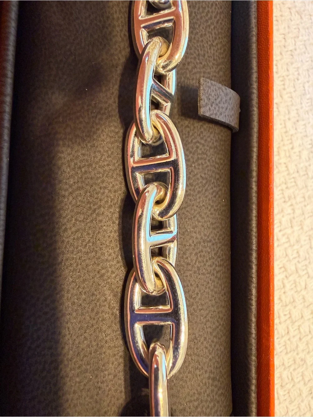 Hermès Chaine d’ancre bracelet size large - Picture 7 of 9